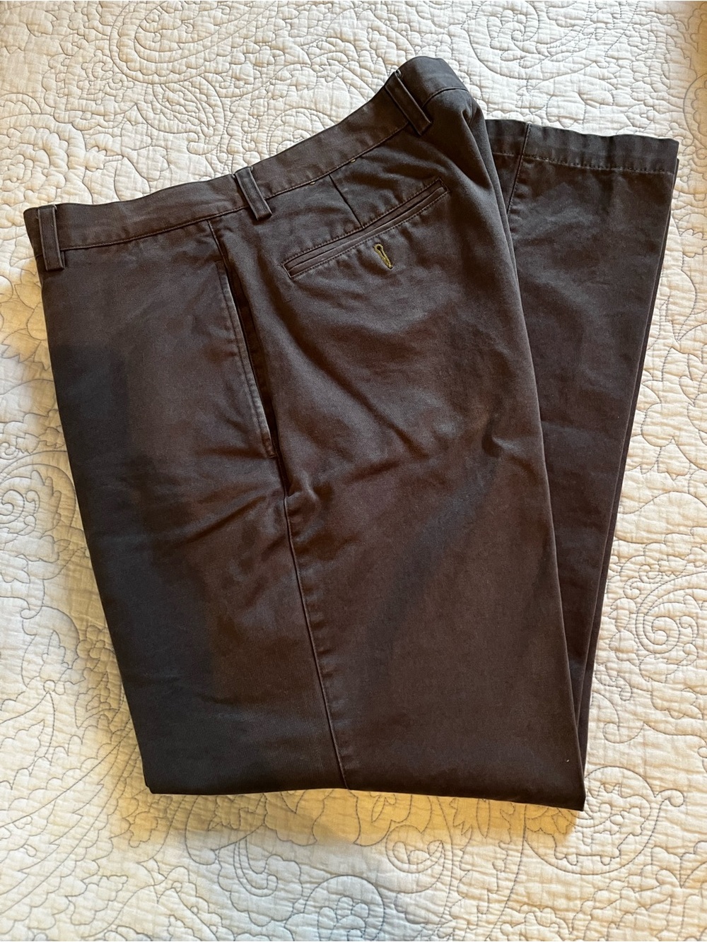 Orvis Men's gray Chinos - Classic Straight
